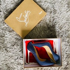 Christian Louboutin ❤️ So Kate denim